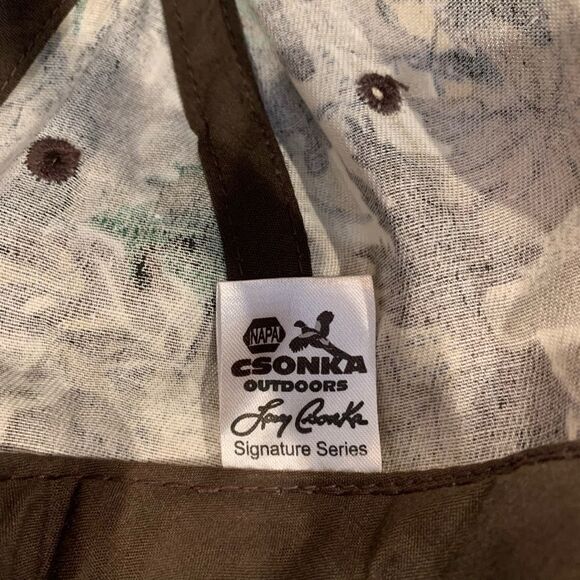 NAPA Larry Csonka Signature Cat Hat Cap O/S - Picture 3 of 3